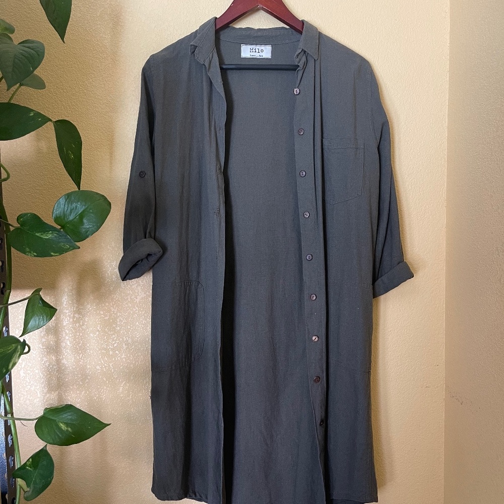 100% Linen Cover-Up / Made in Peru